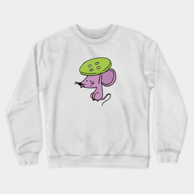 Mouse Crewneck Sweatshirt by iribertegui